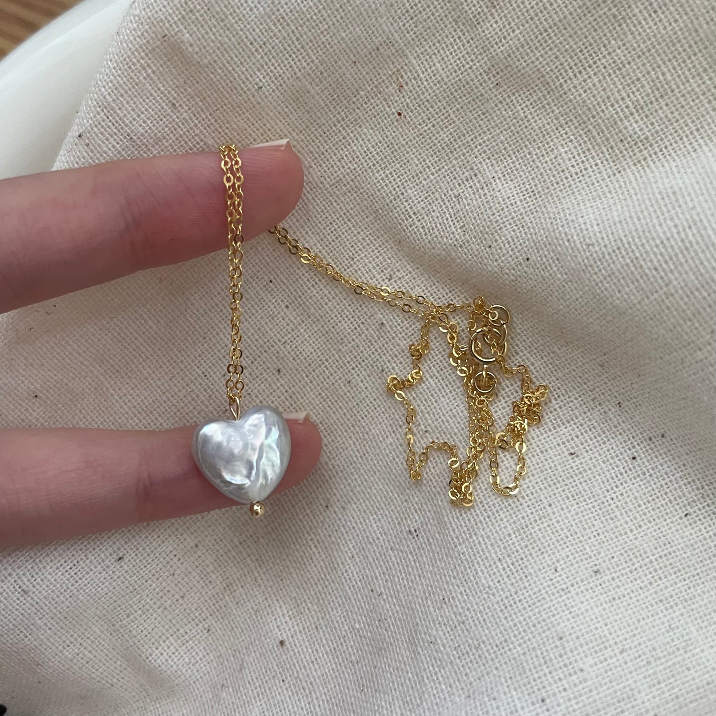 heart necklace
