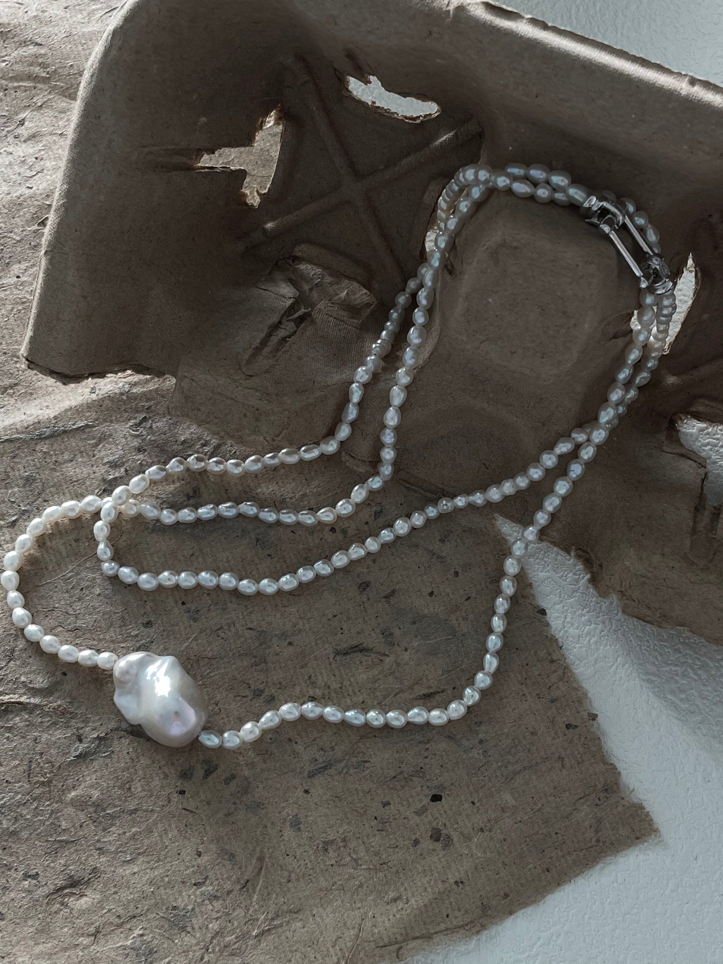 collana a doppio strato