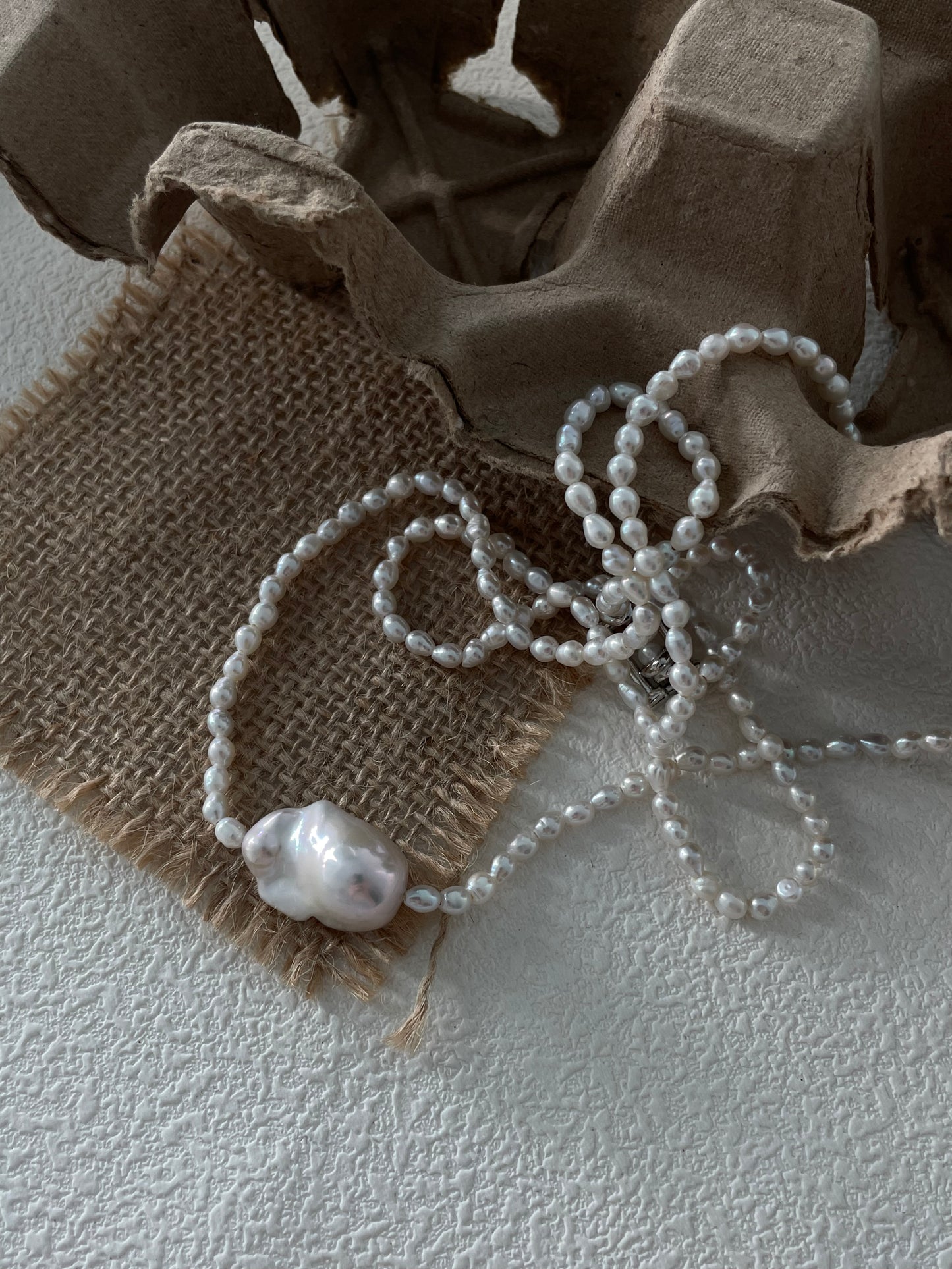 collana a doppio strato