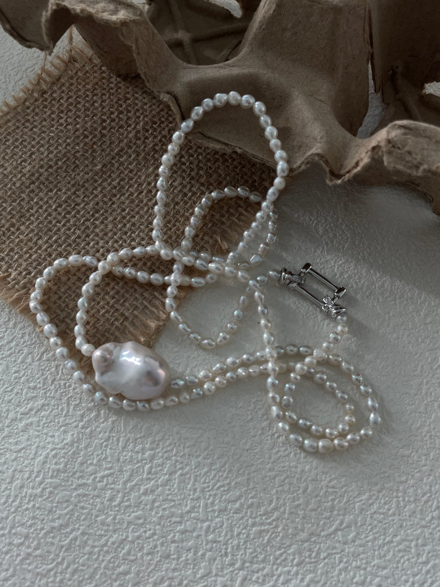 collana a doppio strato