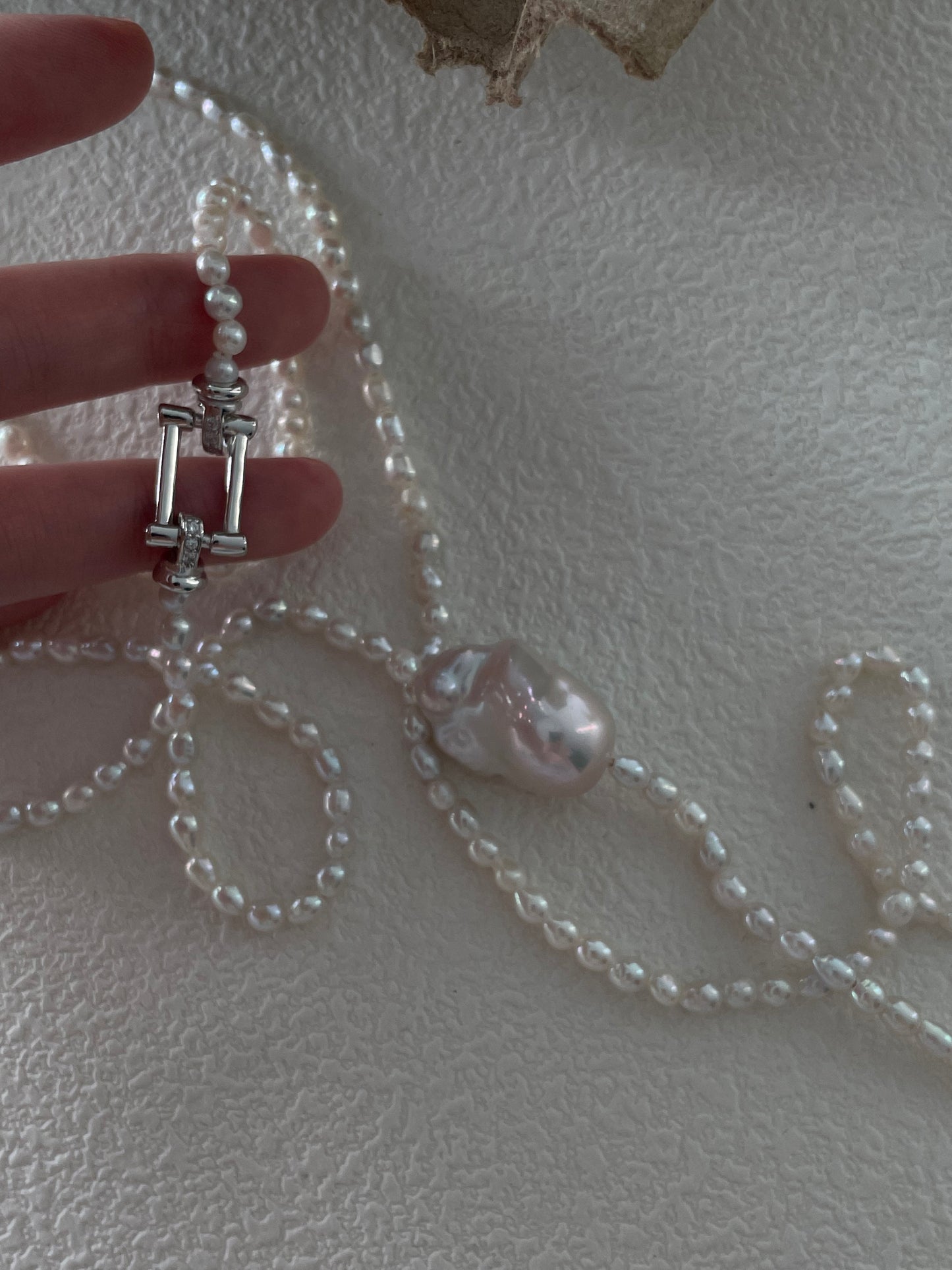 collana a doppio strato