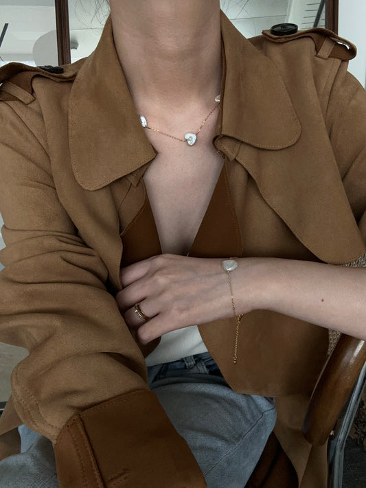 collana barocca cuoricini