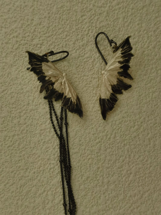 orecchini vintage a farfalla