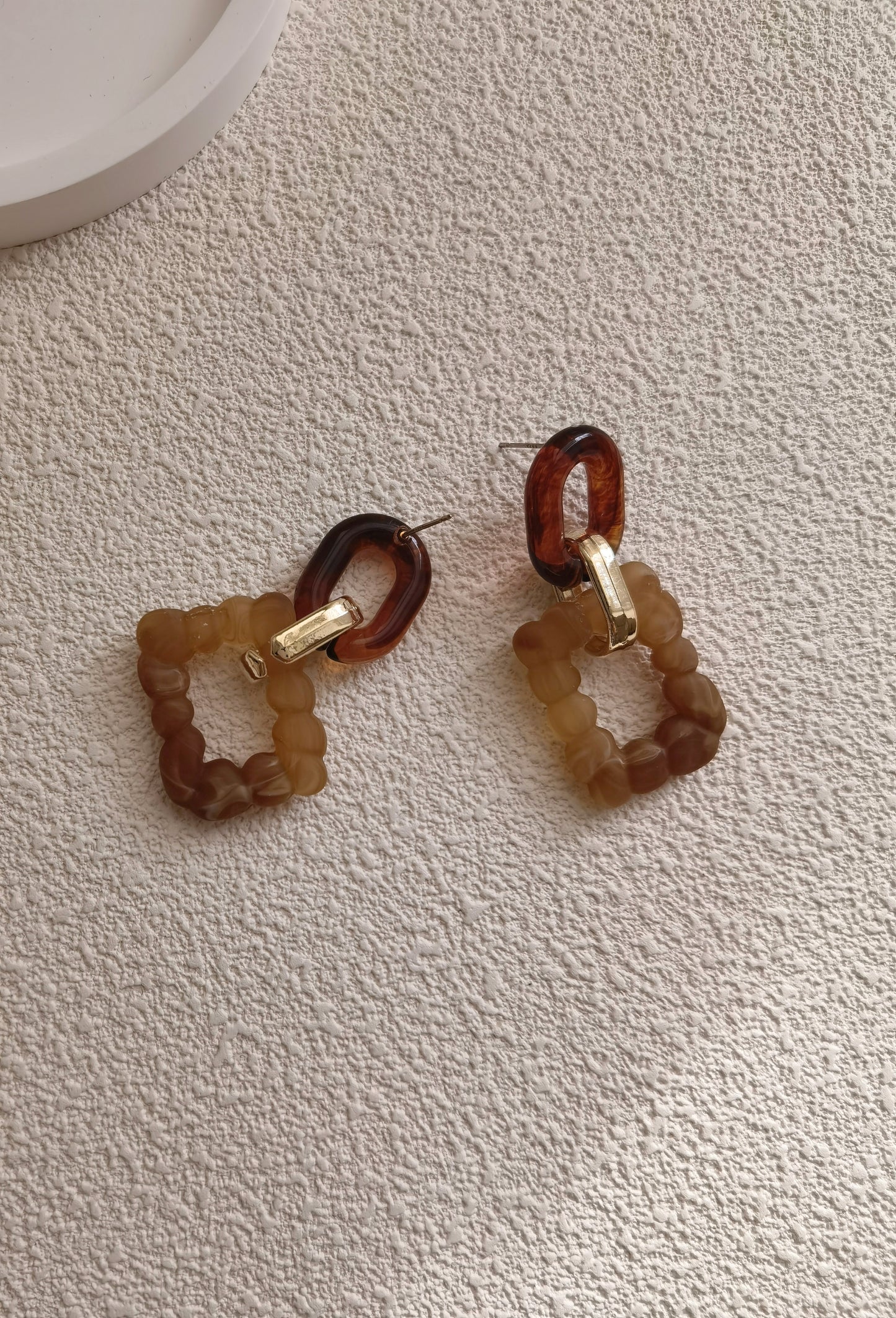 resin earrings