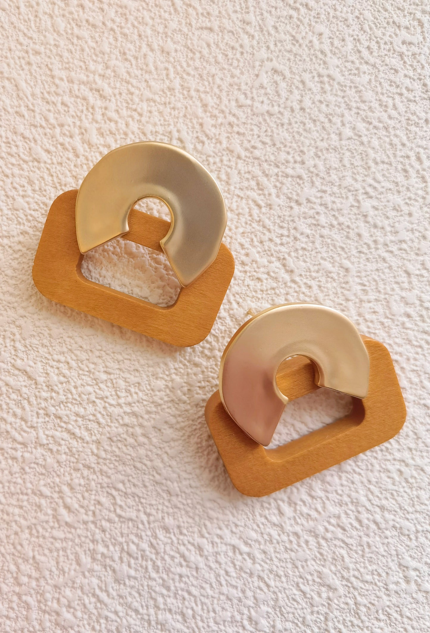 wood earrings