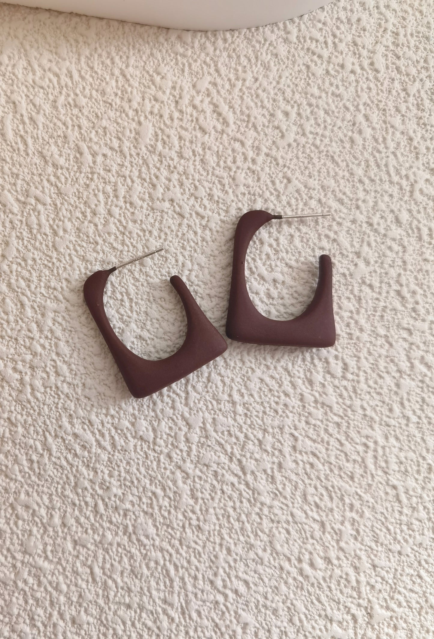 lacquered earrings