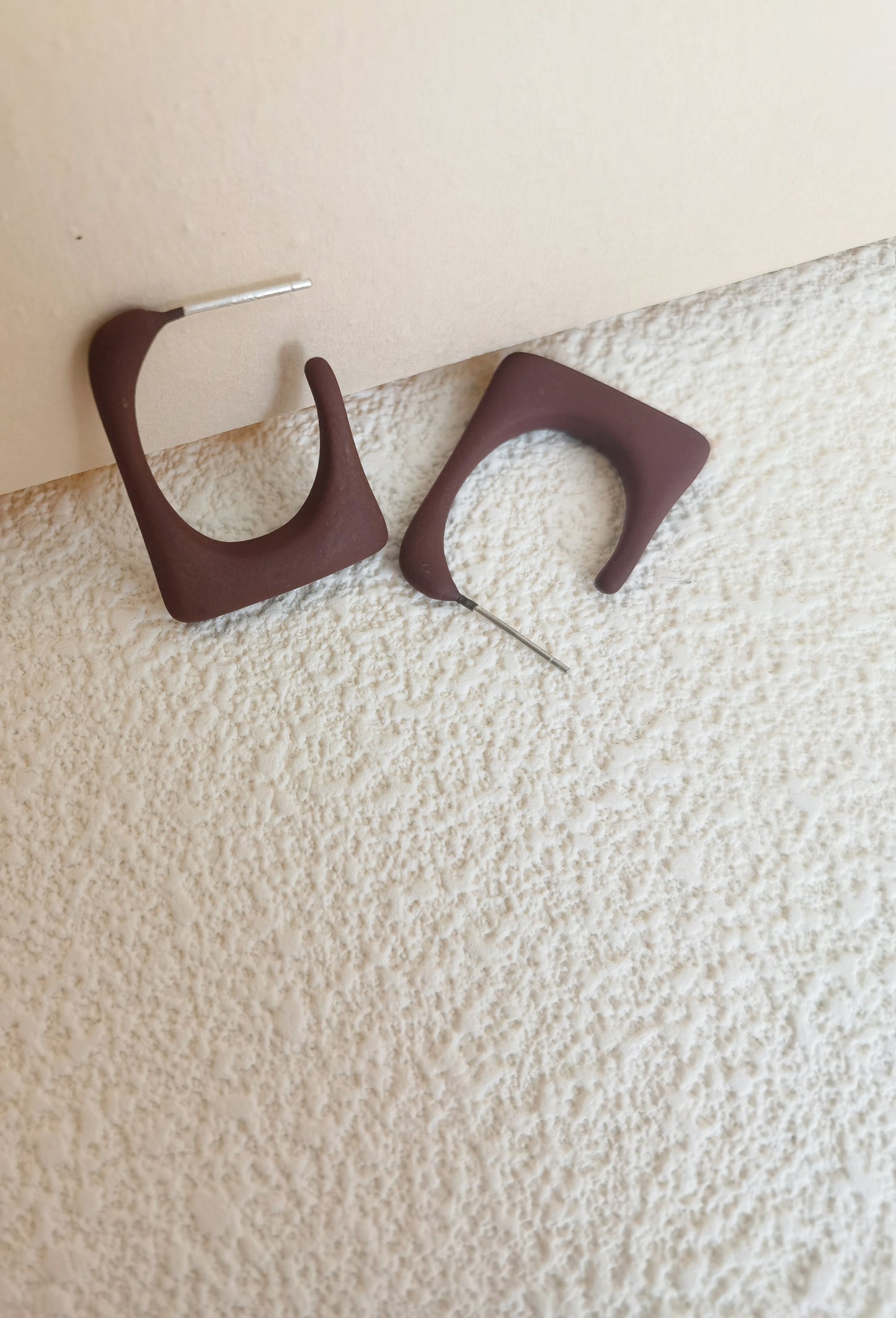 lacquered earrings