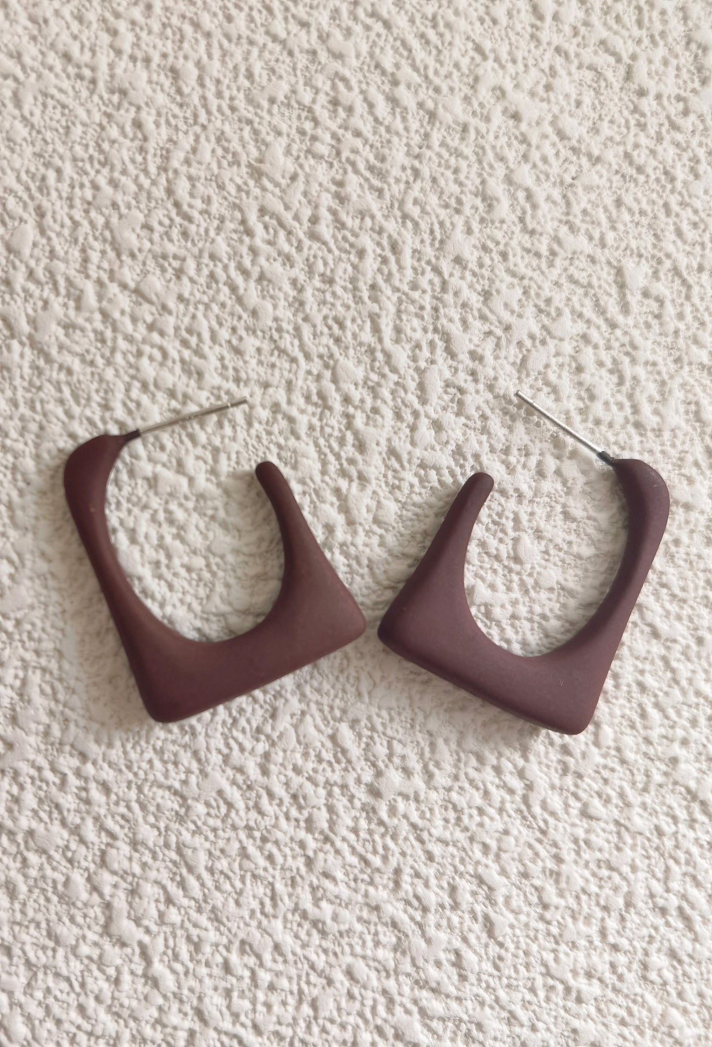 lacquered earrings