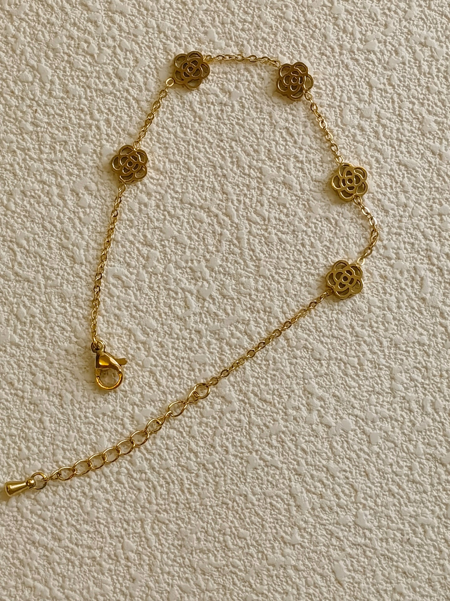 5 flowers bracelet