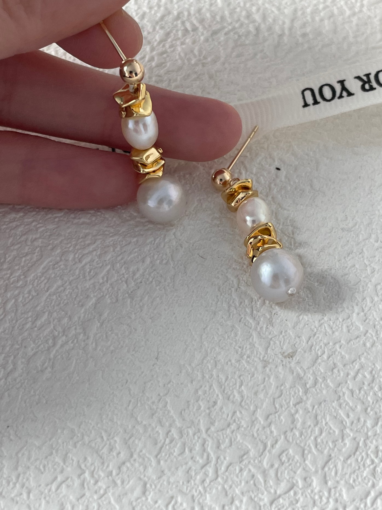 orecchini di perle